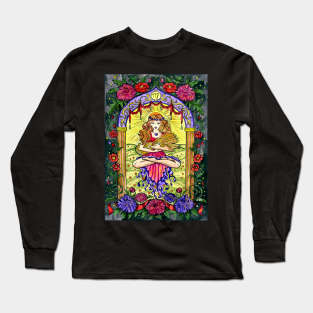 Virgo (Mother Earth). Zodiac Design. Long Sleeve T-Shirt